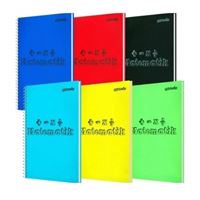 MYNOTE MATEMATİK DEFTERİ A4 PP KAPAK SPİRALLİ 100 YP KARELİ MFXDE-MA-A4100-K 1