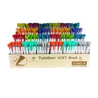 DONG-A TWİNLİNER FOSFORLU KALEM FIRÇA UÇLU ÇİFT TARAFLI 720 Lİ 231999 1