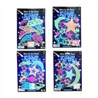 SAMATLI FOSFORLU AY YILDIZ SET SG-21008ABCD STARS THE SUN 3+ 1