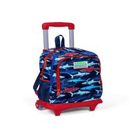 CORAL HİGH OKUL ÇANTASI ÇEKÇEKLİ 23918 ÜÇ BÖLMELİ 1