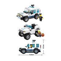 GALTOYS 51011 POLİS DEVRİYE ARABASI 3İN1 217 PARÇA 1