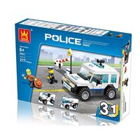 GALTOYS 51011 POLİS DEVRİYE ARABASI 3İN1 217 PARÇA 2
