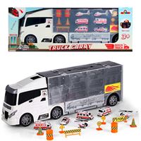 GALTOYS TRUCK CARRY GLT-E403 AMBULANS TAŞIYICI TIR 15+1 PARÇA 3+ 1