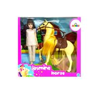 GALTOYS ATLI BEBEK GLT-E301-C JASMİNE HORSE BEJ-KAHVE 3+ 1