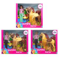 GALTOYS ATLI BEBEK GLT-E301-D JASMİNE HORSE KAHVE-BEJ 3+ 1