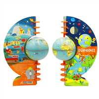 GÜRBÜZ KEŞFEDİYORUM DÜNYAMIZ 12012 KÜRELİ KİTAP 11 CM 5