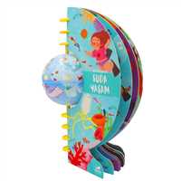 GÜRBÜZ KEŞFEDİYORUM SUDA YAŞAM 12013 KÜRELİ KİTAP 11 CM 1