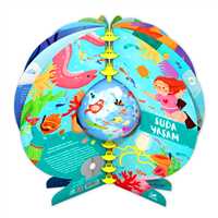 GÜRBÜZ KEŞFEDİYORUM SUDA YAŞAM 12013 KÜRELİ KİTAP 11 CM 2