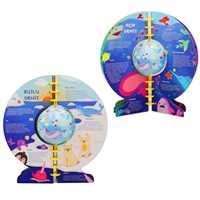 GÜRBÜZ KEŞFEDİYORUM SUDA YAŞAM 12013 KÜRELİ KİTAP 11 CM 4