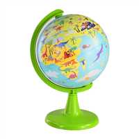 GÜRBÜZ PUZZLE 48153 DİNO WORLD KÜRE 15 CM 54 PARÇA 3+ 1