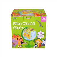 GÜRBÜZ PUZZLE 48153 DİNO WORLD KÜRE 15 CM 54 PARÇA 3+ 3