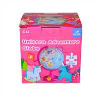 GÜRBÜZ PUZZLE 48155 UNİCORN ADVENTURE KÜRE 15 CM 54 PARÇA 3+ 3