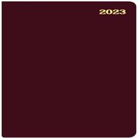 KESKİN AJANDA 2023 AJ-63 830005 9x16,5 SUNİ DERİ BORDO 1