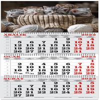 KESKİN DENİZCİ TAKVİMİ 2023 840424 SPİRALLİ JUMBO KEDİLER 3 AYLIK 1