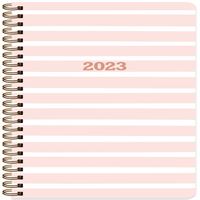 KESKİN AJANDA 2023 830044 8x16 SPİRALLİ KARTON KAPAK HAFTALIK PEMBE 2