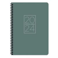 KESKİN AJANDA 2024 830622 17x24 SPİRALLİ SERT KAPAK 72 YP HAFTALIK YEŞİL 1