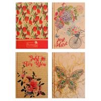 KESKİN DEFTER KRAFT 14x20 DİKİŞLİ SERT KAPAK 80 YP DÜZ 310260 1