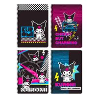 KUROMİ DEFTER A4 SPİRALLİ KARTON KAPAK 80 YP ÇİZGİLİ 380621-12 1