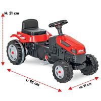 PİLSAN ACTİVE TRAKTÖR 07-314 PEDALLI YEŞİL 1