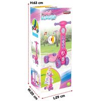 PİLSAN MİNİ SCOOTER 07-811 PEMBE 3