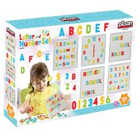 PİLSAN LETTERS AND NUMBERS 03-297 HARF VE RAKAM SETİ 222 PARÇA 3+ 1