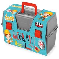 PİLSAN TOOL BOX MİNİ ALET ÇANTASI 03-248 34 PARÇA 3+ 2