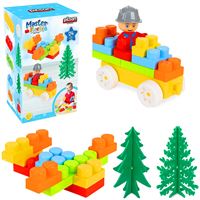 PİLSAN MASTER BLOCKS 03-584 AKSESUARLI BLOKLAR 24 PARÇA 12M+ 1