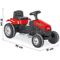 PİLSAN ACTİVE TRAKTÖR 05-116 AKÜLÜ 6V KIRMIZI 1