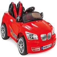 PİLSAN FORTUNE AKÜLÜ ARABA 05-244 KUMANDALI 12V 68X117.5X52 CM KIRMIZI 3+ 3