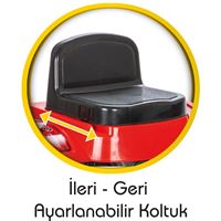 PİLSAN ACTİVE TRAKTÖR 07-314 PEDALLI KIRMIZI 2