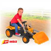 PİLSAN AKÜLÜ EXCAVATOR 05-124 TRAKTÖR KEPÇELİ 6V 2