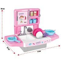 PİLSAN HAMARAT PLAY KİTCHEN SİNK 03-602 MUSLUKLU MUTFAK SETİ 38 PARÇA 3+ 1