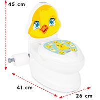 PİLSAN CİVCİV EDUCSTİONAL POTTY KLOZET 07-564 26X41X45 CM IŞIKLI SESLİ 18M+ 1