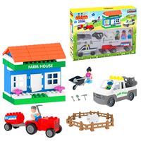 PİLSAN DOUBLE BLOCKS 03-615 ÇİFTLİK SETİ 3+ 1