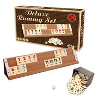 STAR AHŞAP OKEY TAKIMI DELUXE RUMMY AÇIK RENK 1010396 1