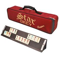 STAR AHŞAP OKEY TAKIMI PREMİUM KOYU RENK ÇANTALI 1010822 1