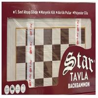 STAR TAVLA TAKIMI KLASİK MAT PROFİL YENİCE MEŞE 1022061 12+ 1