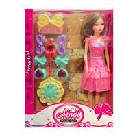 KEMBAY ATİNİL BEBEK KMB-925 PRETTY GİRL AKSESUARLI KUTULU 3+ 1