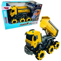 VARDEM KUMANDALI YJ-075-2 DAMPERLİ KAMYON ŞARJLI SESLİ IŞIKLI 2.4GHZ 1:14 6+ 1