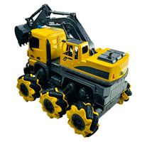 VARDEM KUMANDALI YJ-075-4 KAMYON KAZICI ŞARJLI SESLİ IŞIKLI 2.4GHZ 1:14 6+ 1