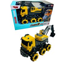 VARDEM KUMANDALI YJ-075-4 KAMYON KAZICI ŞARJLI SESLİ IŞIKLI 2.4GHZ 1:14 6+ 2