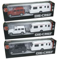 VARDEM ÇEK BIRAK DİE CAST XFD1001 JEEP+KARAVAN 1