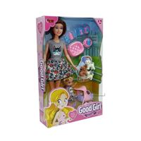 VARDEM GOOD GİRL 115164 ANNE KIZ PET SHOPTA BEBEKLER 29 CM 3+ 2