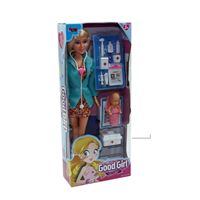 VARDEM GOOD GİRL 115225A DOKTOR BEBEK AKSESUARLI 29 CM 3+ 1