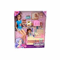 VARDEM GOOD GİRL C115112 RANZALI BEBEK AKSESUARLI 29 CM 3+ 2