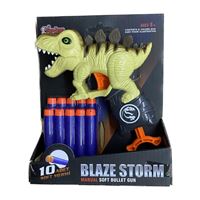 VARDEM BLAZE STORM MANUEL ZC7125-26-27-28 DİNOZOR TABANCA 10 ADET YUMUŞAK MERMİLİ 8+ 2