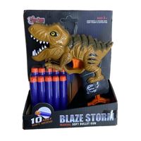 VARDEM BLAZE STORM MANUEL ZC7125-26-27-28 DİNOZOR TABANCA 10 ADET YUMUŞAK MERMİLİ 8+ 3