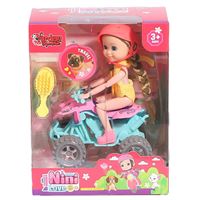 VARDEM NİNİ LOVE 55837 MOTORSİKLETLİ BEBEK SET 3+ 2