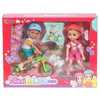 VARDEM NİNİ LEO 55856 KAYKAYLI BİSİKLETLİ BEBEK SET 3+ 2