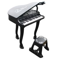 VARDEM MELODY PİYANO PRENSES BÜYÜK 1403-0237 SİYAH 37 TUŞ MP3+MİKROFON+TABURE 36M+ 1